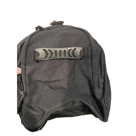 Highland Tactical Canvas Black Duffel 22"x12"x10" - Picture 5 of 6